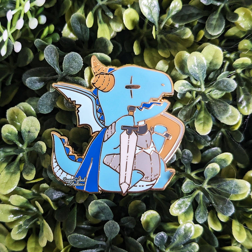 D&D Enamel Pin - Draconic Paladin