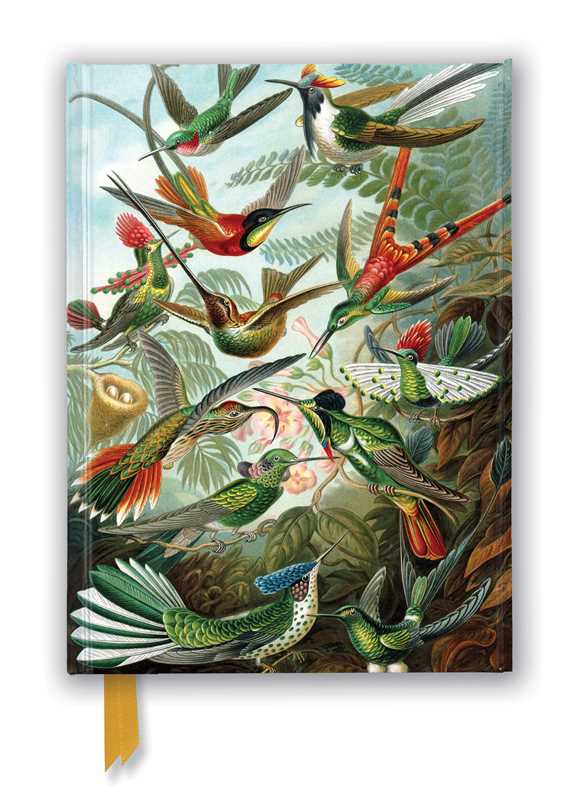 Foiled Journal - Hummingbirds (Ernst Haeckel)