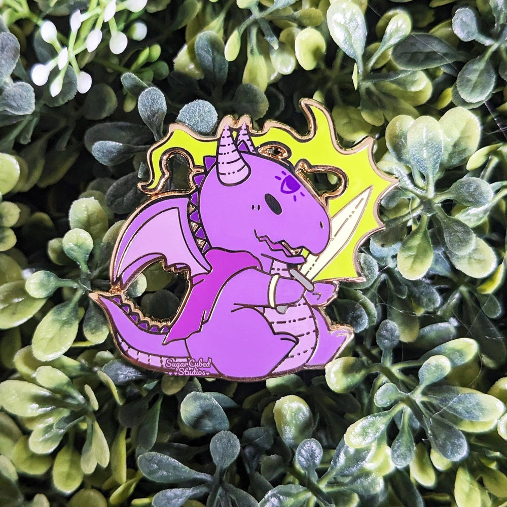 D&D Enamel Pin - Draconic Warlock
