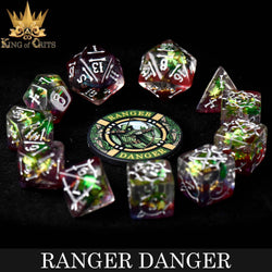King of Crits Dice Set - Ranger Danger (11-Piece)
