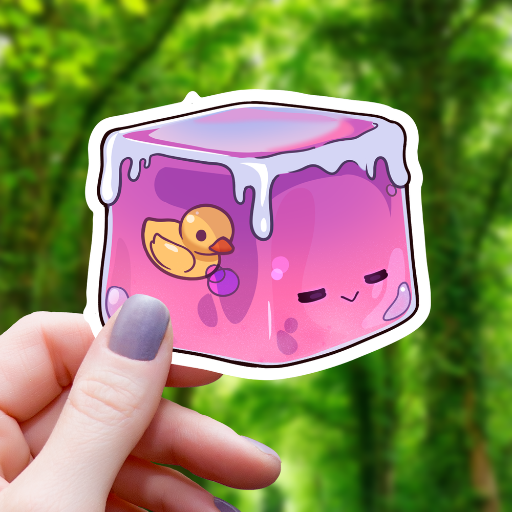 Vinyl Sticker - Super Kawaiicube