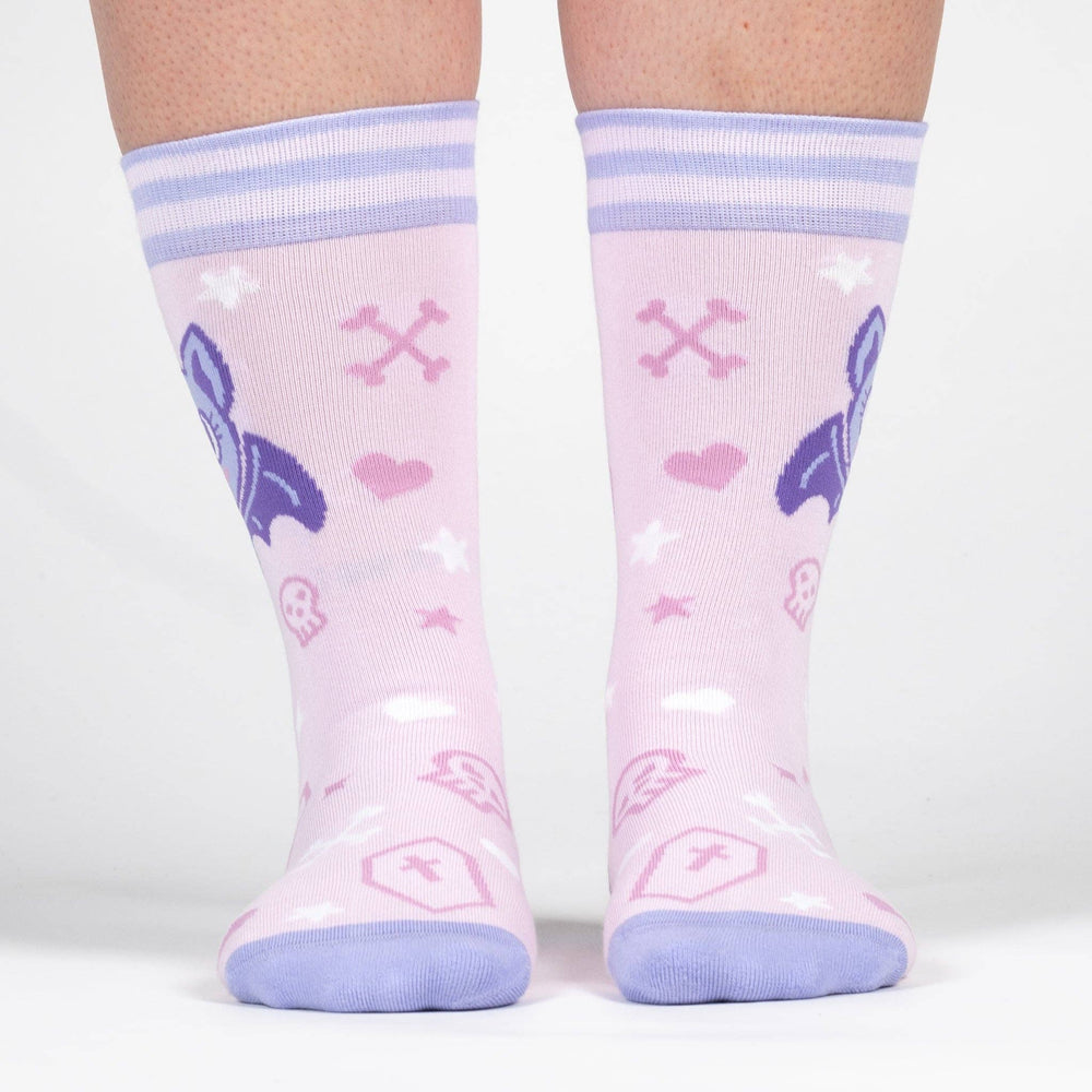Crew Socks - Widdle Bat Guy