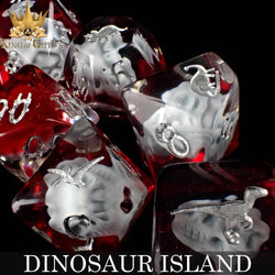 King of Crits Dice Set - Dinosaur Island (11-Piece)