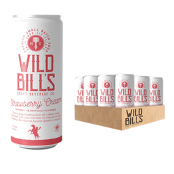 Cane Sugar Craft Soda - Strawberry Cream
