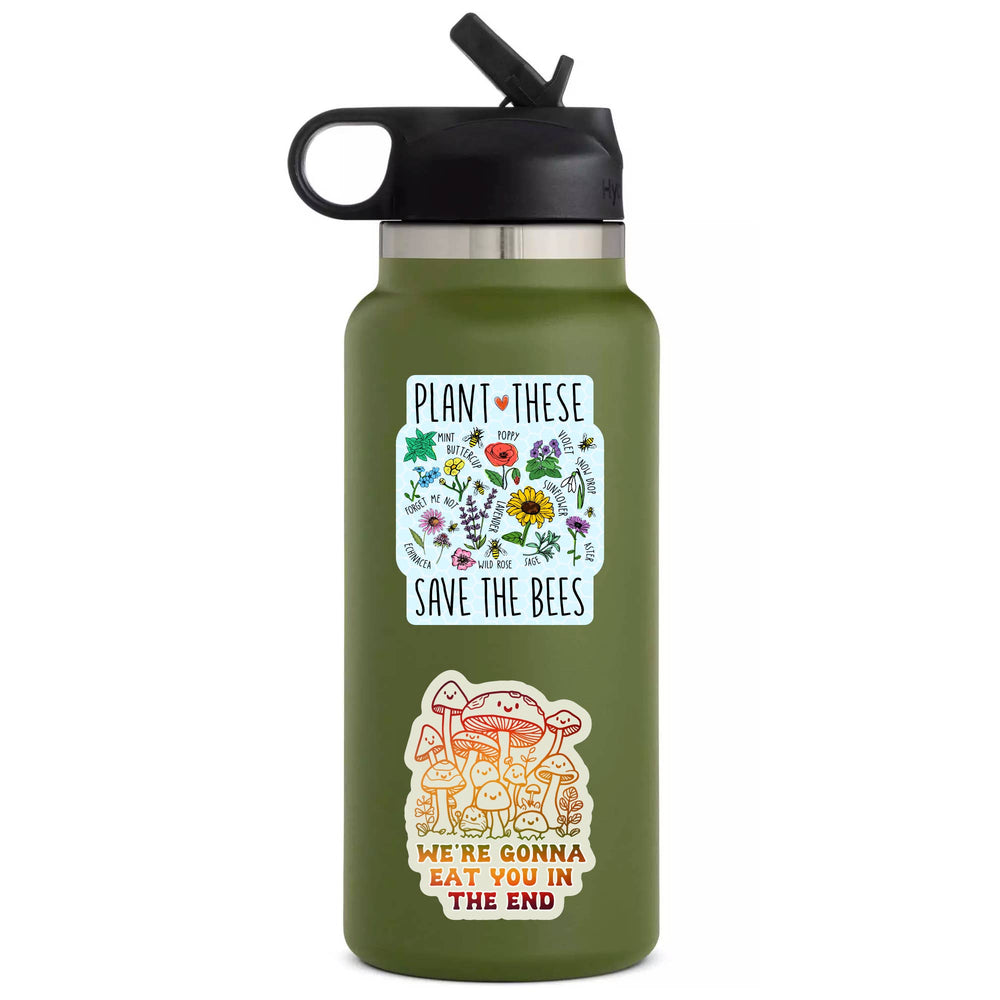 Vinyl Sticker - Mushrooms Eat You In the End