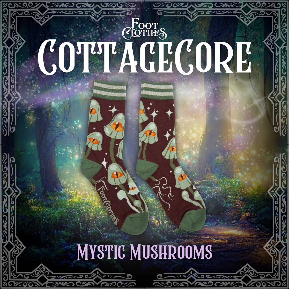 Crew Socks - Mystic Mushrooms
