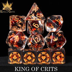 King of Crits Dice Set - The Original (11-Piece)