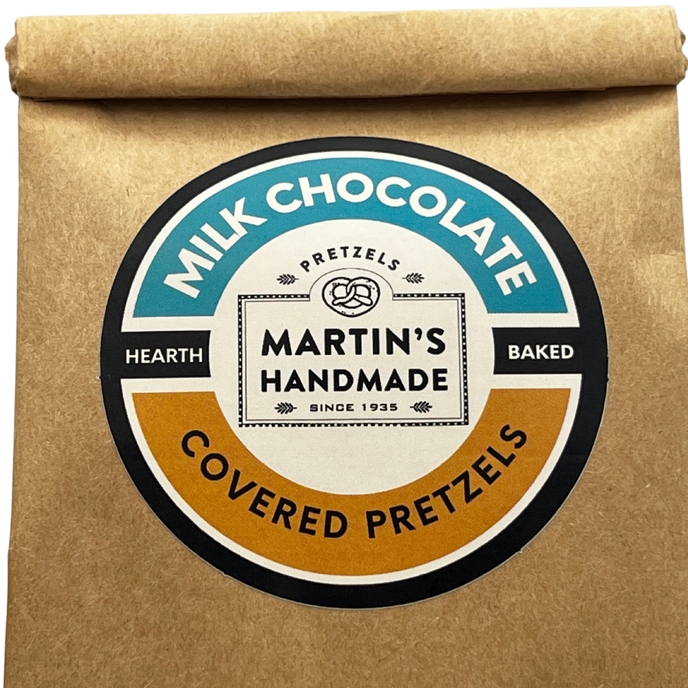 Hand-Dipped Chocolate Pretzels - Milk