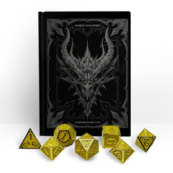 RPG Dice Set - Crystals of Light (Storybook)