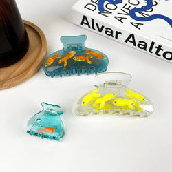 Hair Clip - Fish Tank
