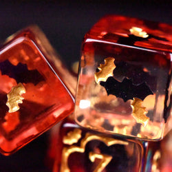 King of Crits Dice Set - Blood Bats & Beyond (11-Piece)