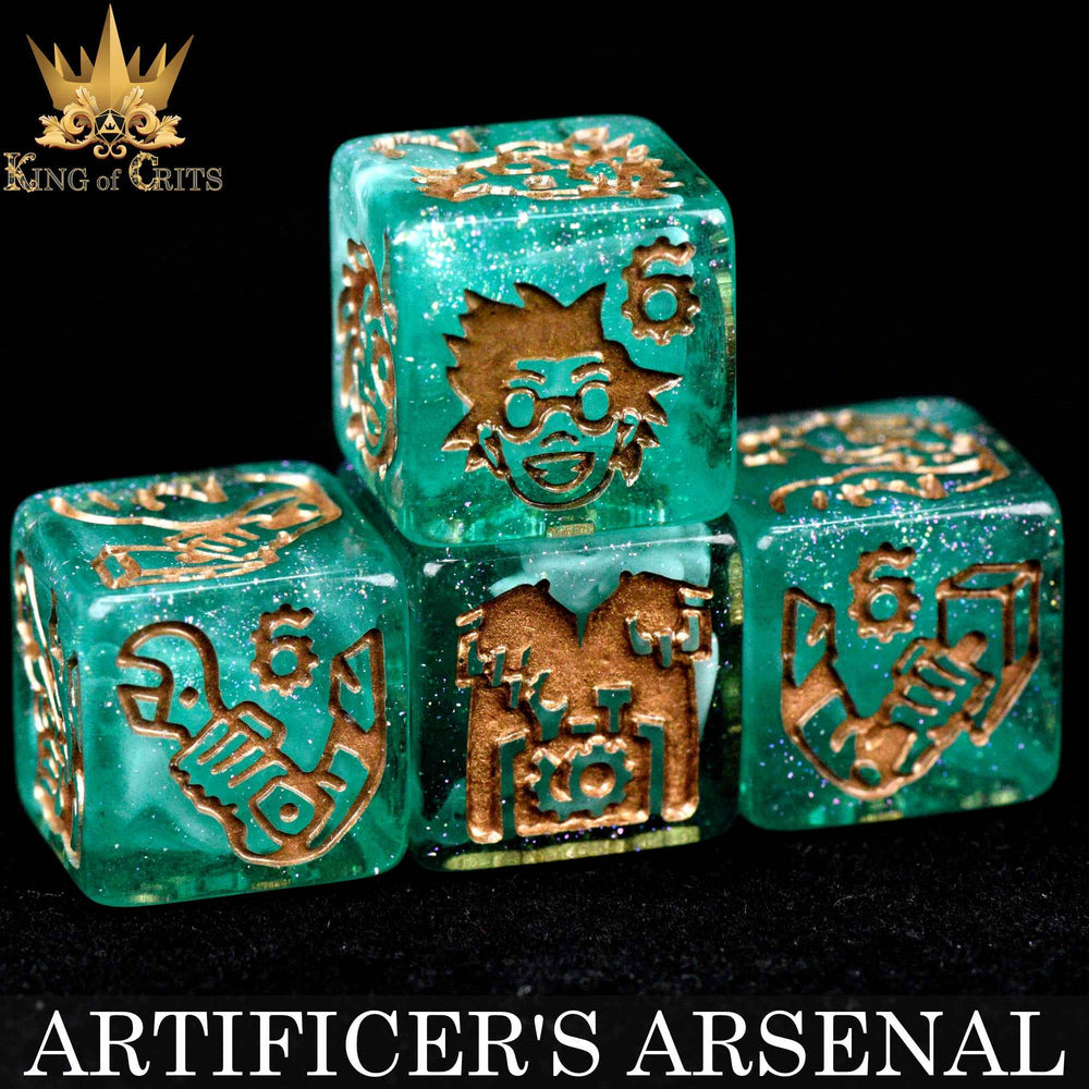 King of Crits Dice Set - Artificer's Arsenal (11-Piece)