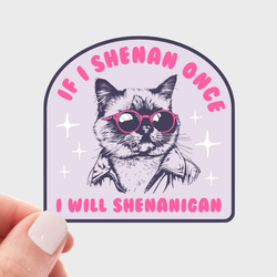 Vinyl Sticker - Shenan Once, Shenanigan