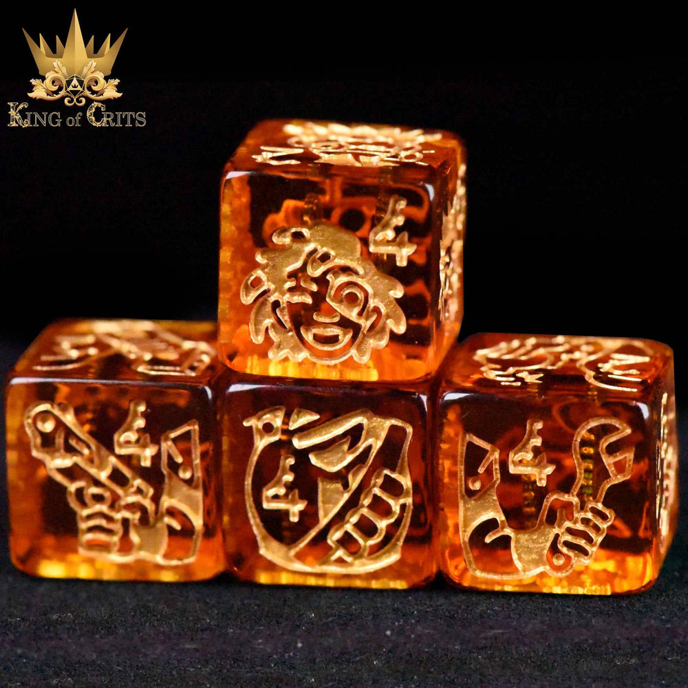 King of Crits Dice Set - Ancient Artificer (11-Piece)