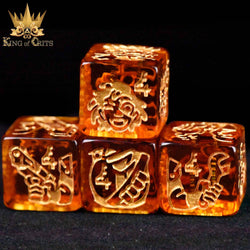King of Crits Dice Set - Ancient Artificer (11-Piece)