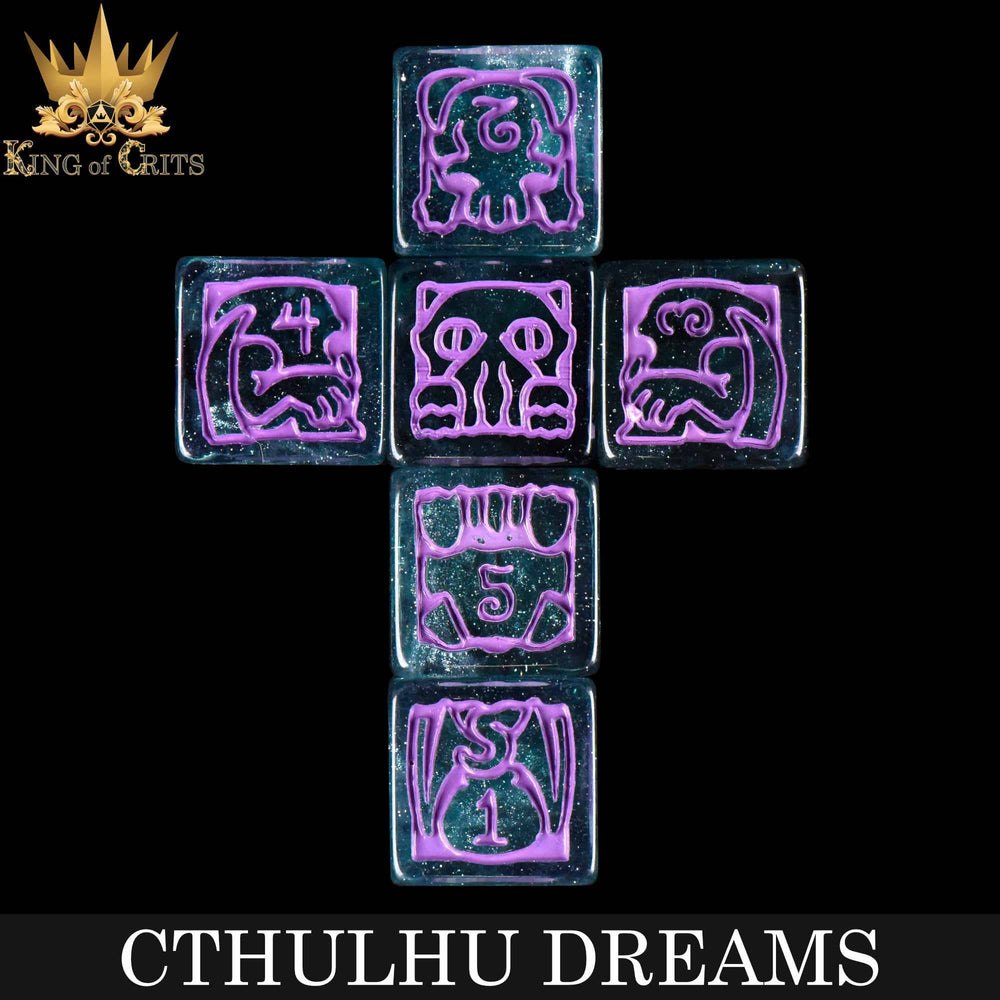 King of Crits Dice Set - Cthulhu Dreams (11-Piece)