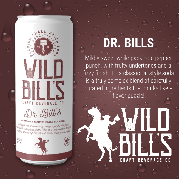 Cane Sugar Craft Soda - Dr. Bill's