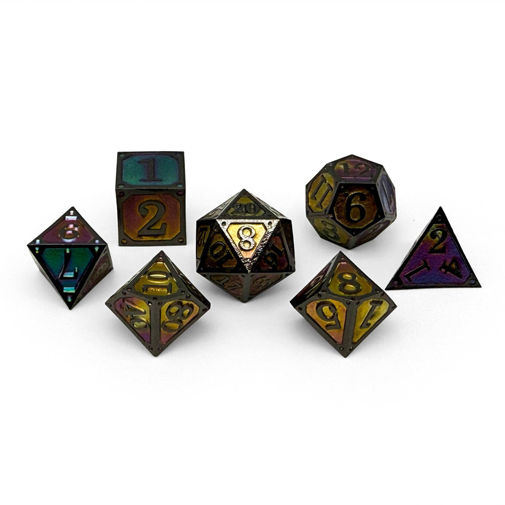 RPG Dice Set - Unwritten Fates (Storybook)