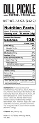 Seasoned Pretzels - Dill Pickle