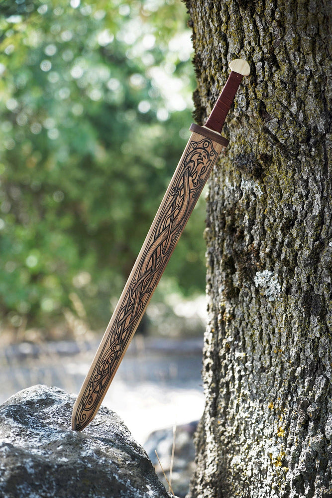 Mini Wooden Viking Sword