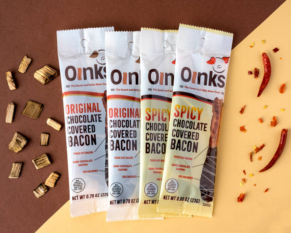 Spicy Chocolate Covered Bacon