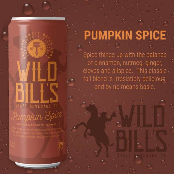 Cane Sugar Craft Soda - Pumpkin Spice