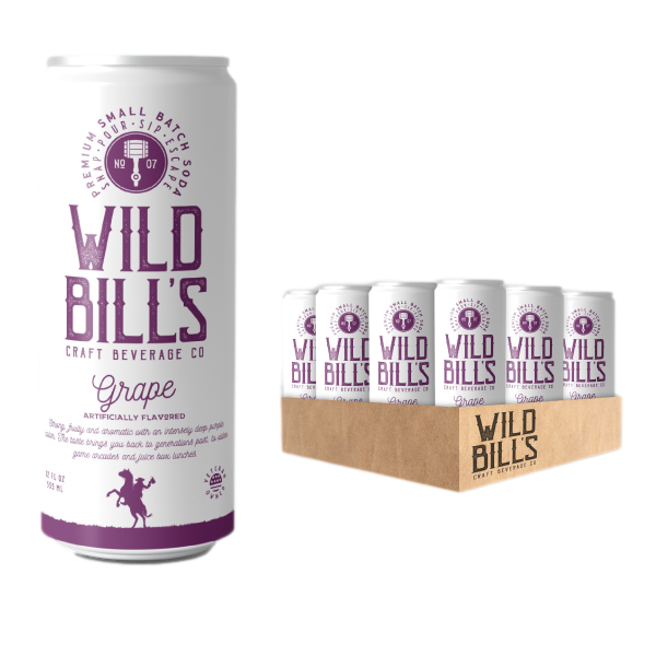 Cane Sugar Craft Soda - Grape