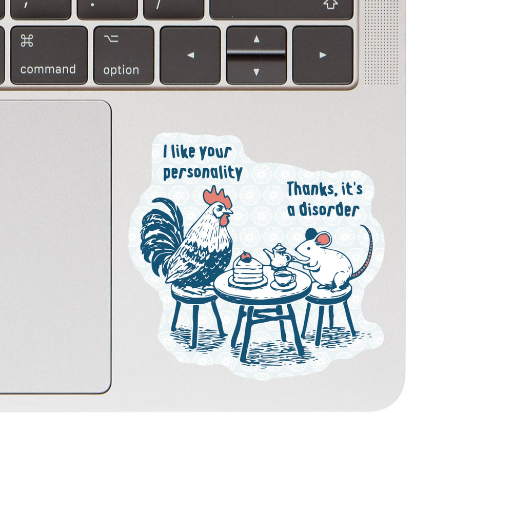 Vinyl Sticker - Personality Disorder Tea Time
