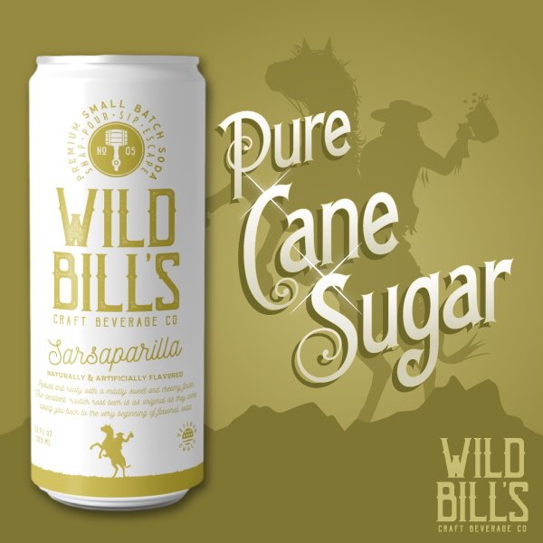 Cane Sugar Craft Soda - Sarsaparilla