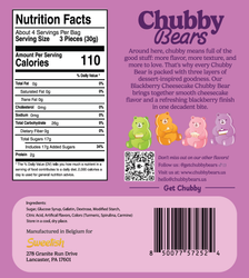 Chubby Bears - Blackberry Cheesecake Gummy Bears