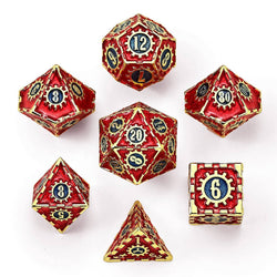 Metal RPG Dice Set - Cogcraft Casino