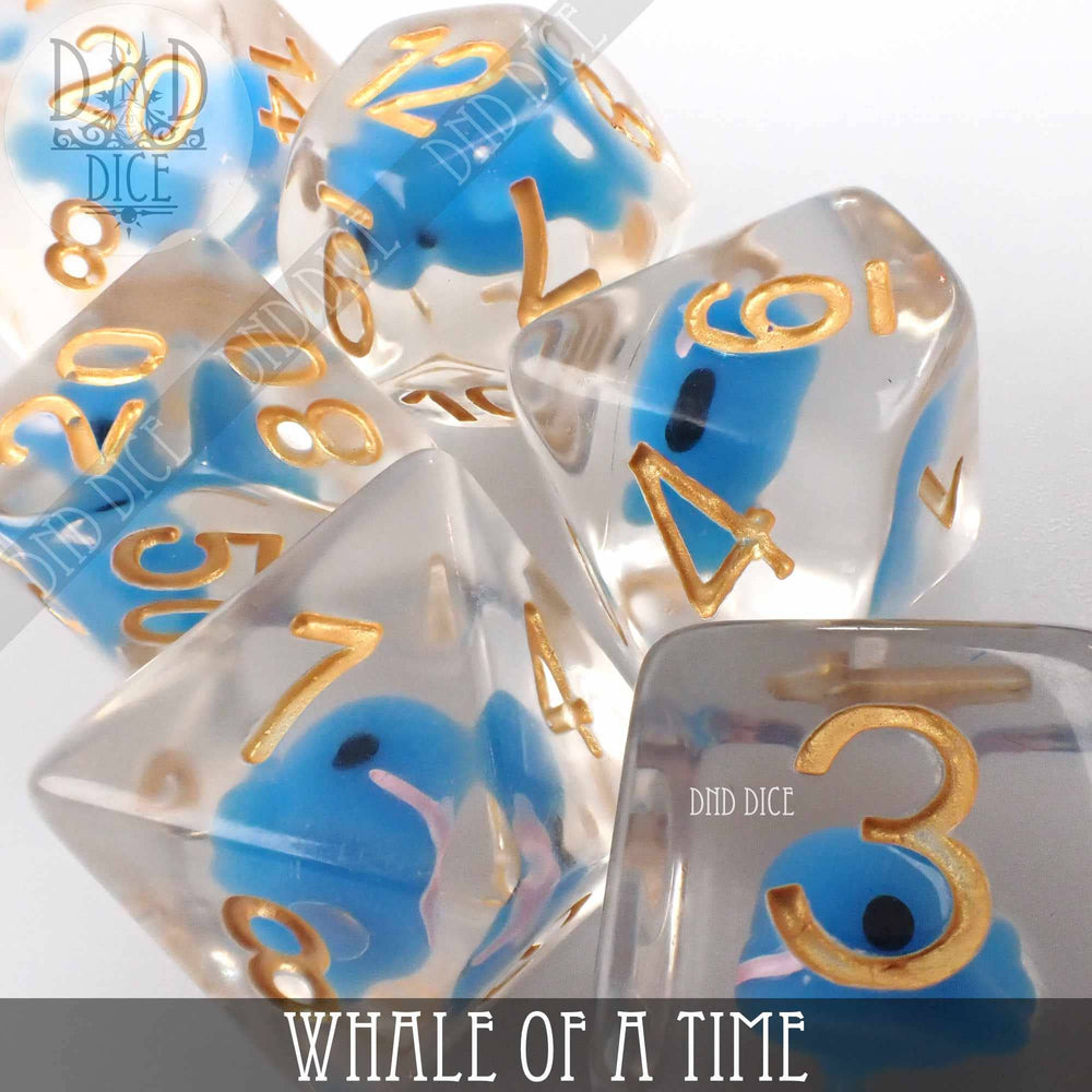 RPG Dice Set - Whale of a Time