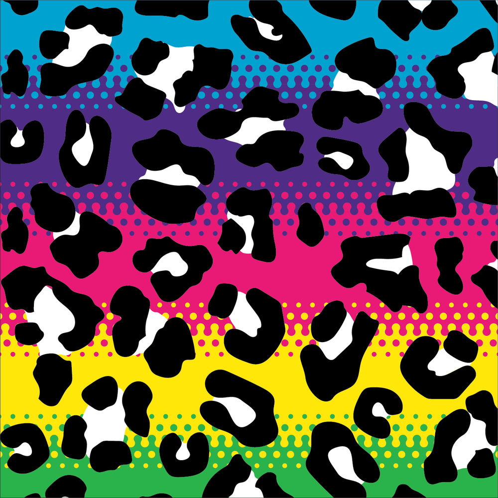 Ankle Socks - Rainbow Leopard
