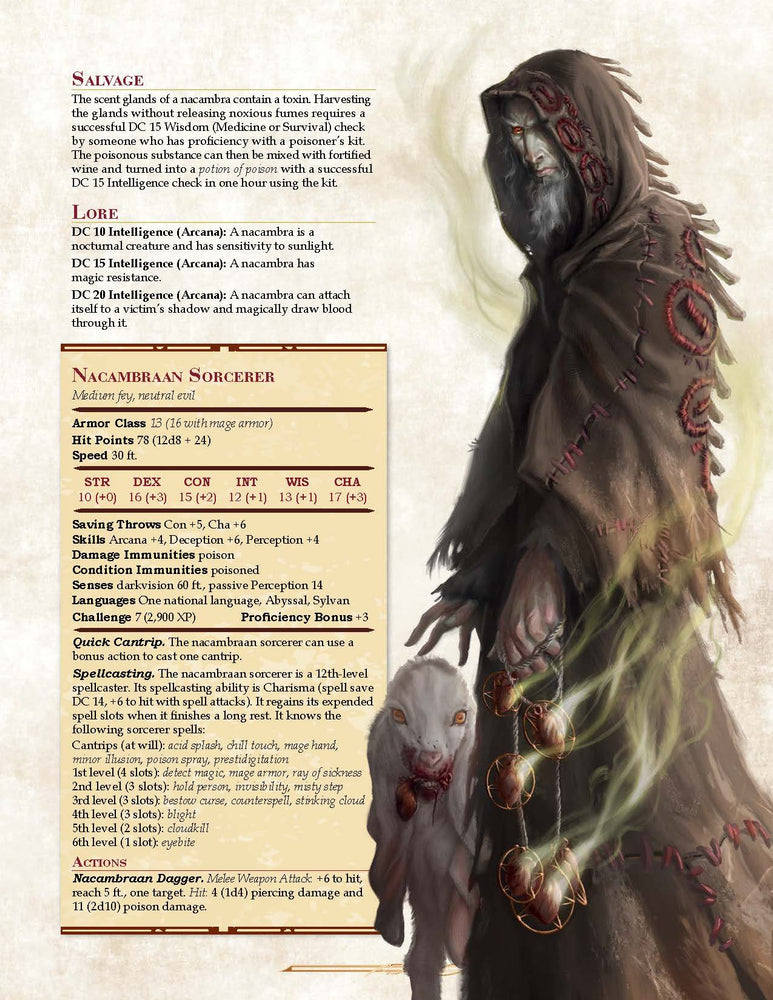 Grim Hollow: The Monster Grimoire (5E)