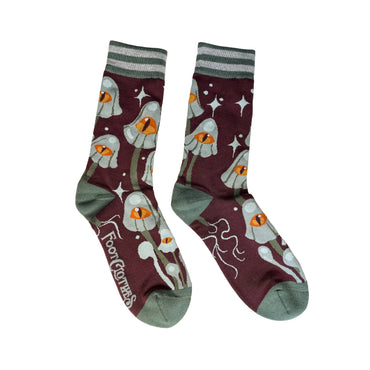 Crew Socks - Mystic Mushrooms