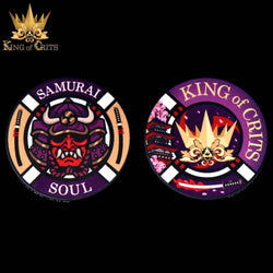 King of Crits Dice Set - Samurai Soul (11-Piece)