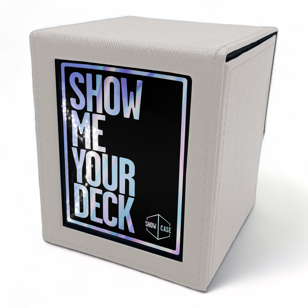 Showcase 100+ Deck Box - White