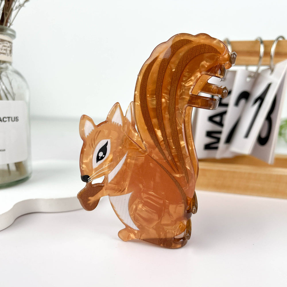 Hair Clip - Squirrel