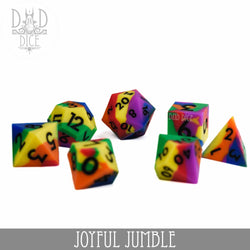 Silicone Dice Set - Joyful Jumble