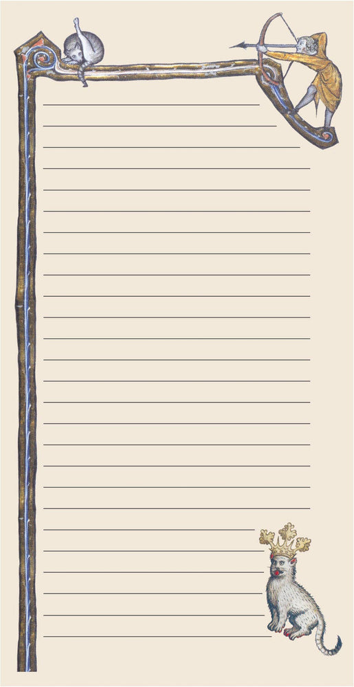 Notepad - Medieval Cats