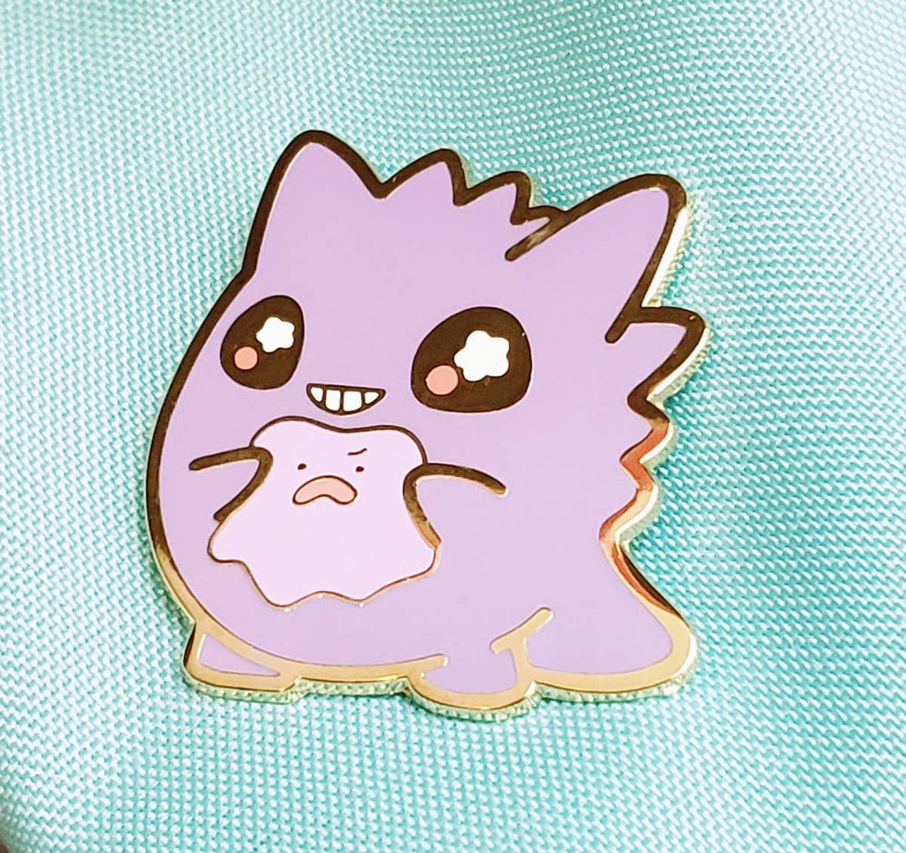 Enamel Pin - Gengar and Ditto