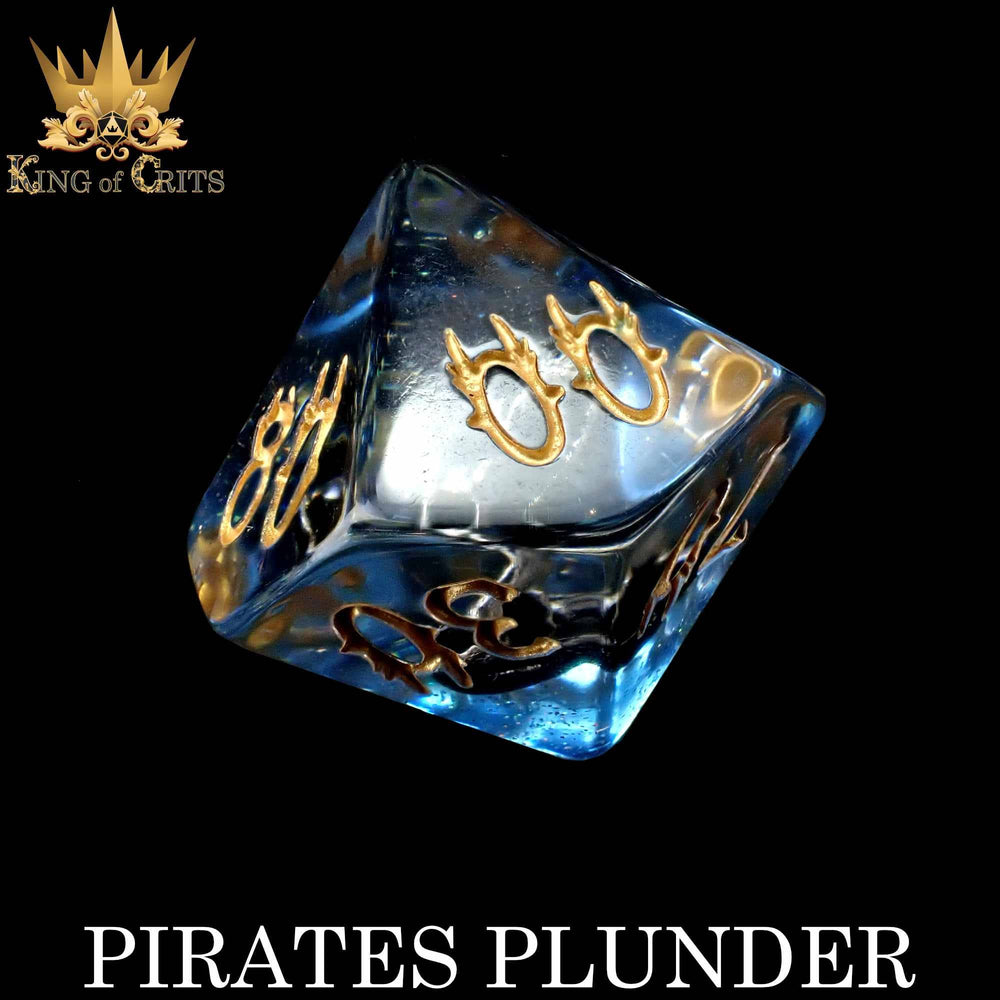 King of Crits Dice Set - Pirates Plunder (11-Piece)