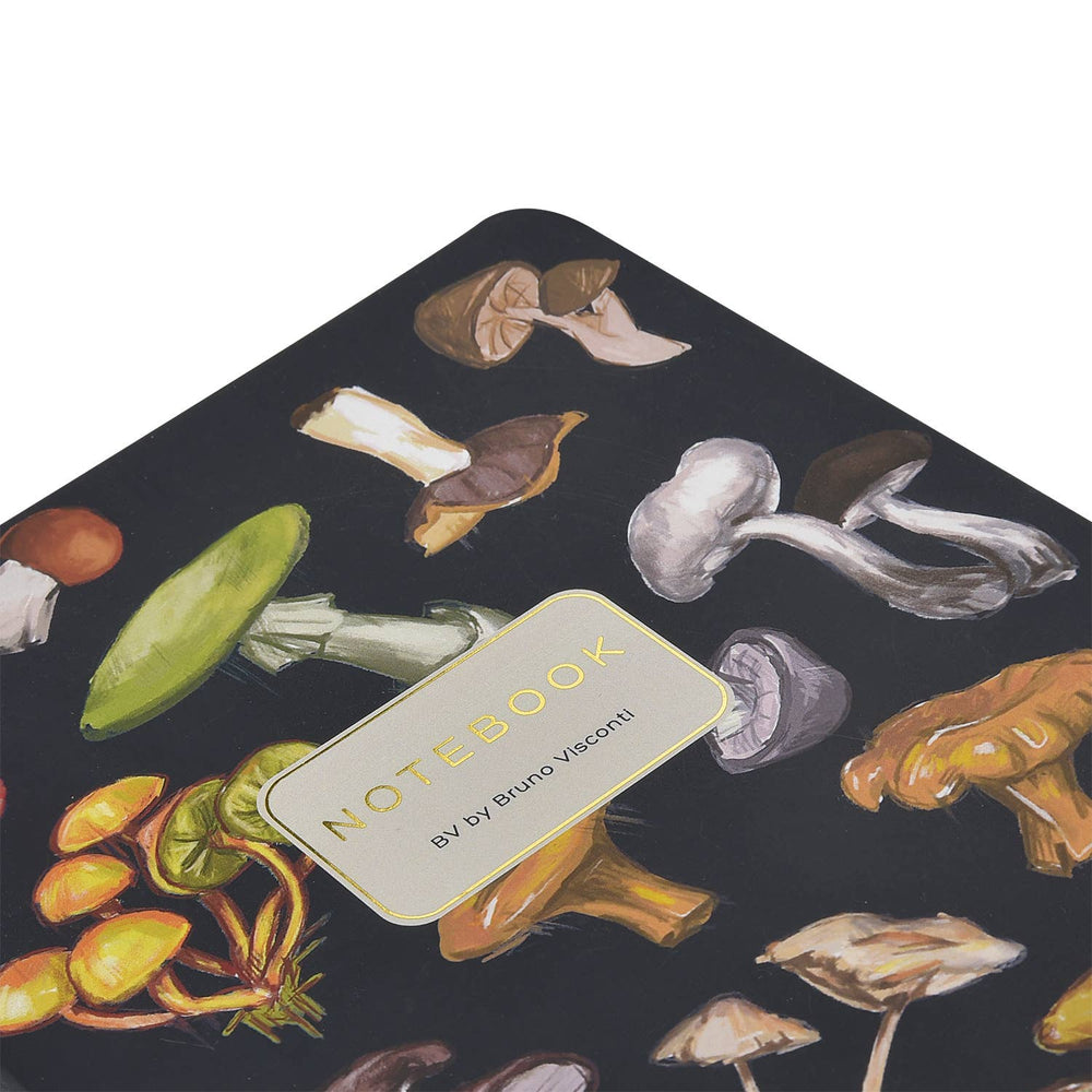 Mushrooms Notebook (Black)