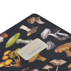 Mushrooms Notebook (Black)
