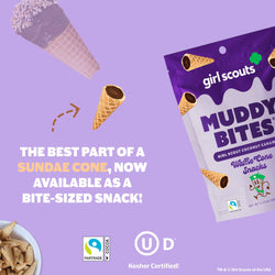 Muddy Bites - Coconut Caramel Waffle Cone Snacks