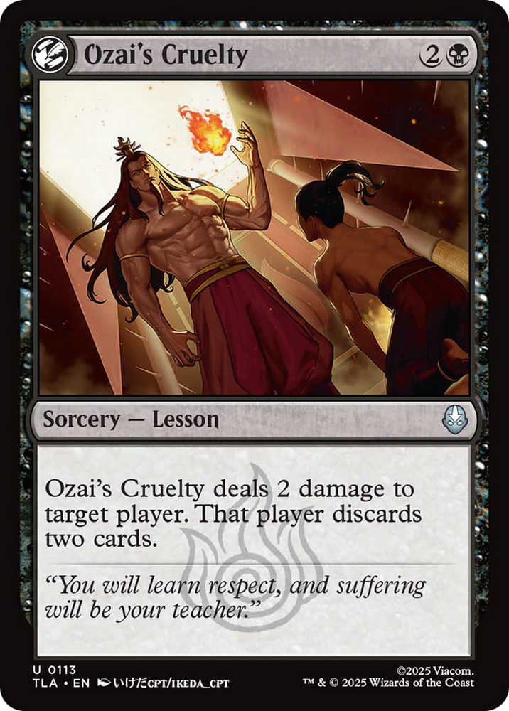 Ozai's Cruelty [Avatar: The Last Airbender]