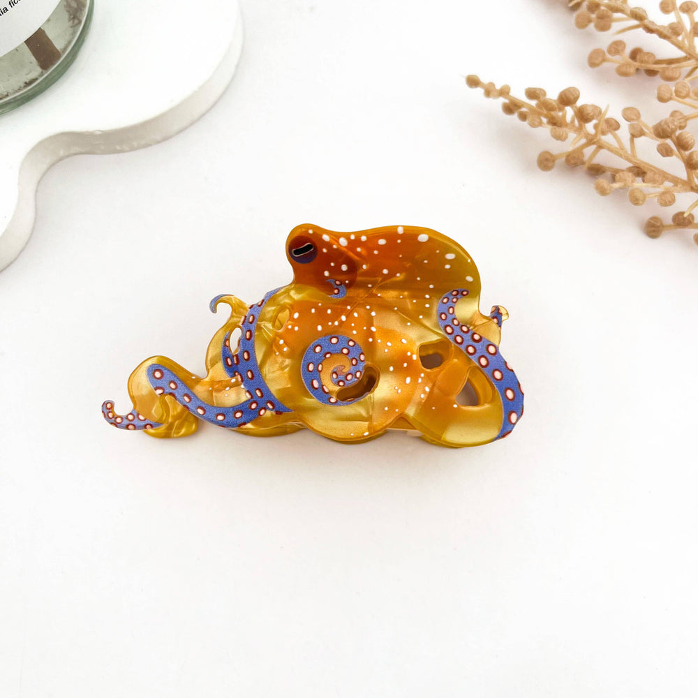 Hair Clip - Octopus
