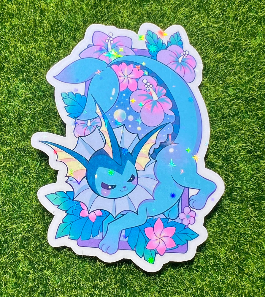 Sticker - Evolution Flowers Water