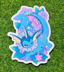 Sticker - Evolution Flowers Water