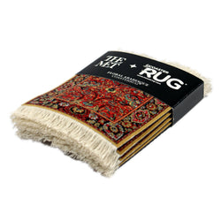 CoasterRug - Floral Arabesque (4-Piece)